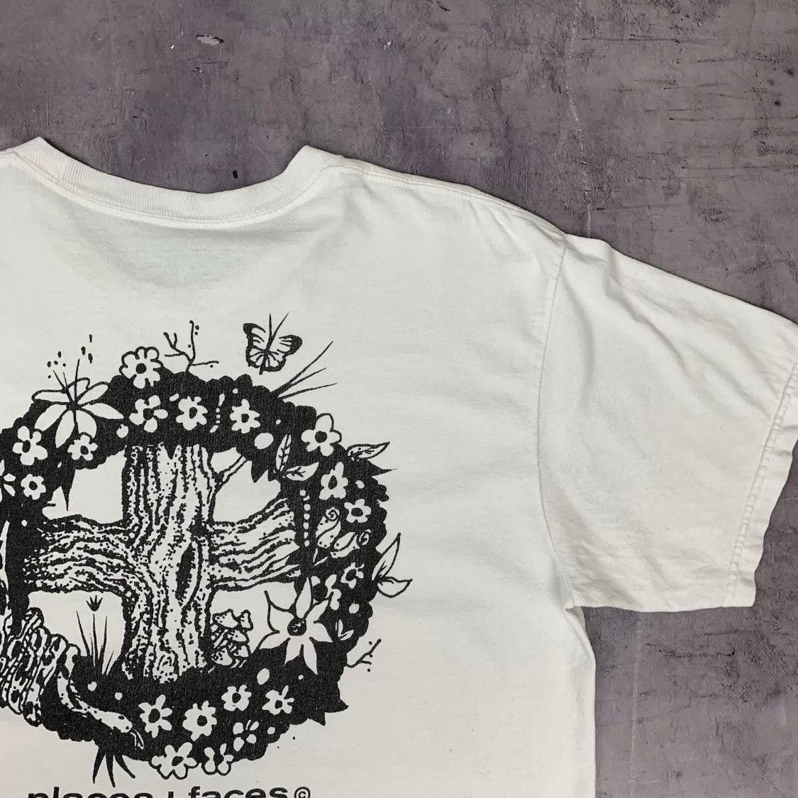 Other Places + Faces Skateboard SK8 Flowers Tee Big Logo Size US L / EU 52-54 / 3 - 10 Thumbnail