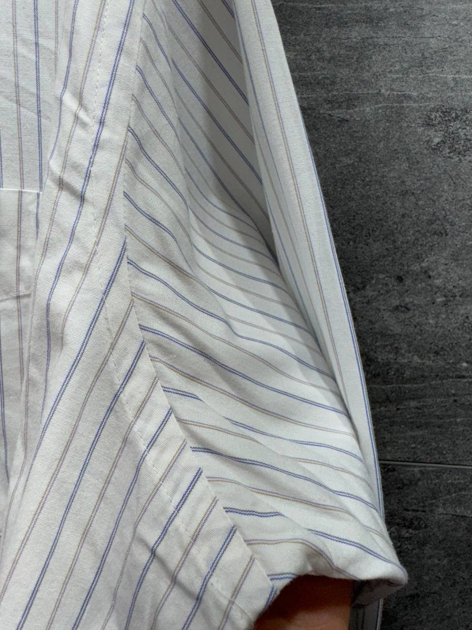 Christian Dior Monsieur Christian Dior Monsieur Vintage Striped Button Up Shirt Size US L / EU 52-54 / 3 - 9 Thumbnail