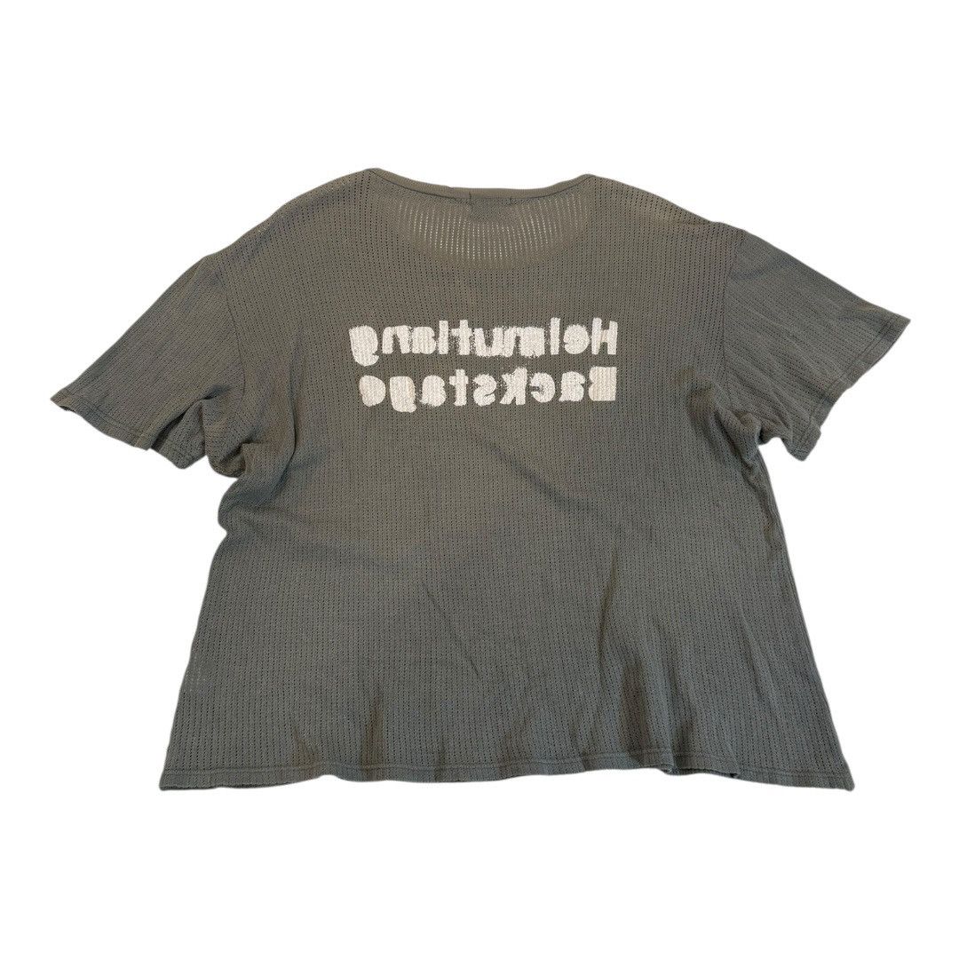 Helmut Lang Helmut Lang Spring 1999 Backstage Hand-Stenciled Shirt Size US M / EU 48-50 / 2 - 2 Thumbnail