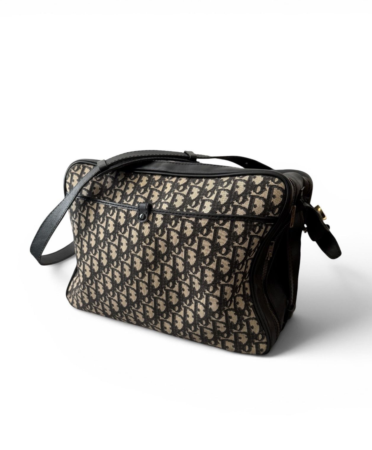 Dior Vintage Dior Oblique Monogram Travel Bag Size ONE SIZE - 1 Thumbnail