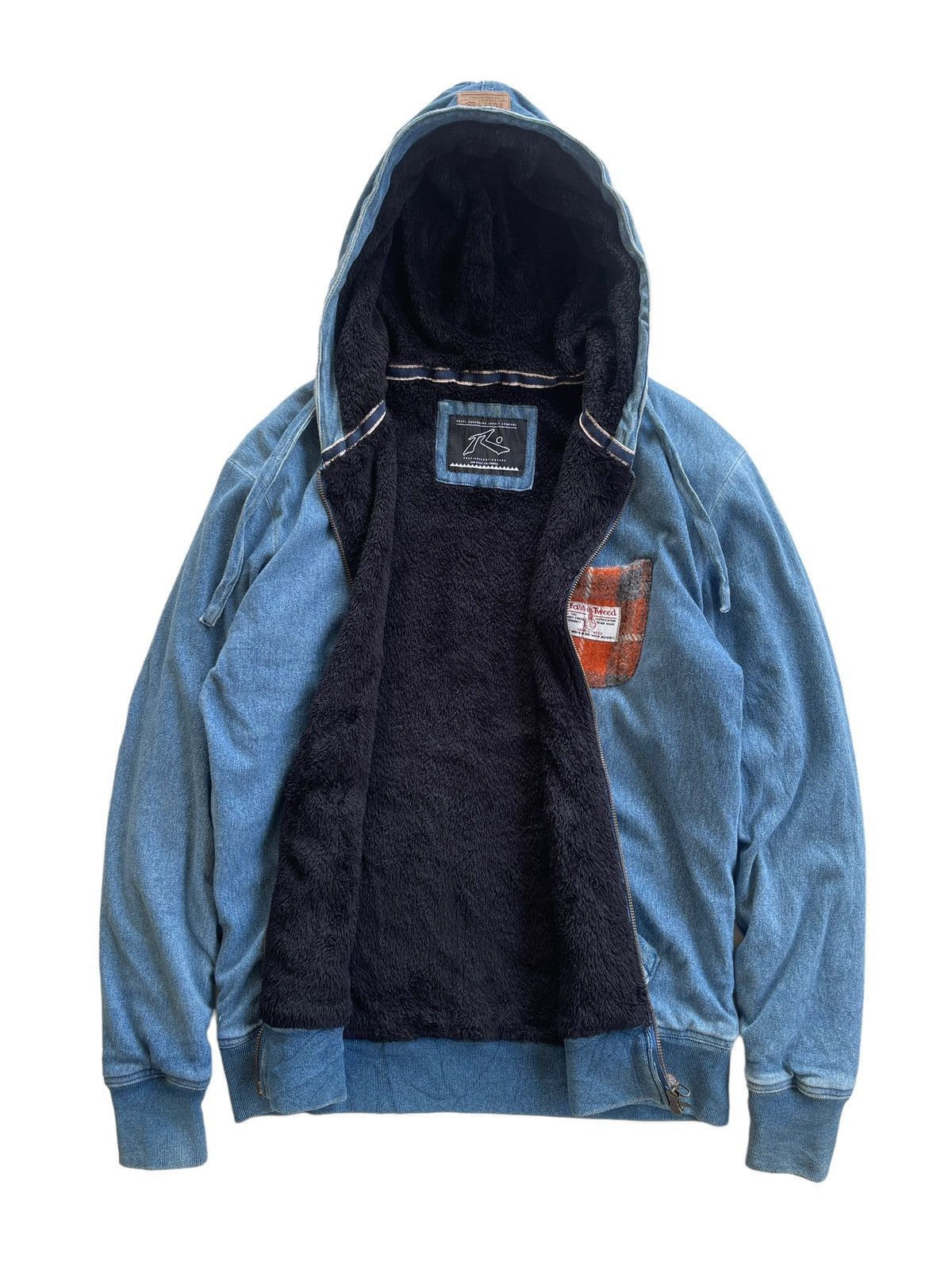 Harris Tweed Rusty X Harris Tweed Hoodies Sweater Size US L / EU 52-54 / 3 - 4 Thumbnail