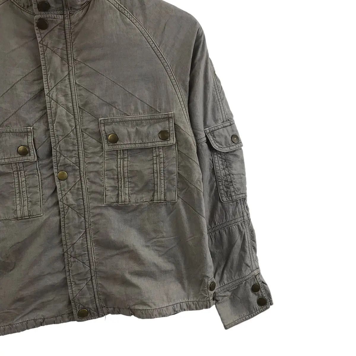 Vintage Vintage RESCUE SQUAD JAPAN Tactical Cropped Jacket Parka Size M / US 6-8 / IT 42-44 - 4 Thumbnail