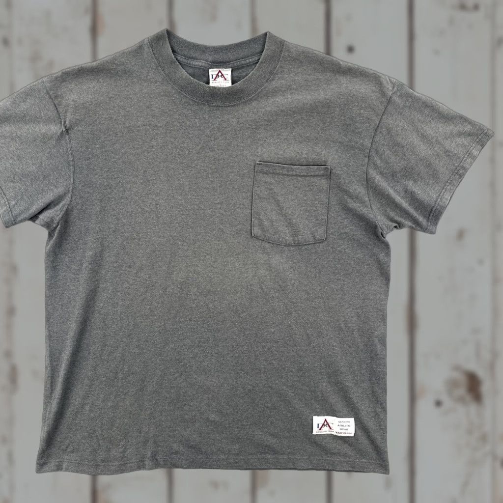Vintage VINTAGE DC Athletic Club Mens L Gray Blank Pocket T Shirt USA 90s Mens Size US L / EU 52-54 / 3 - 1 Thumbnail