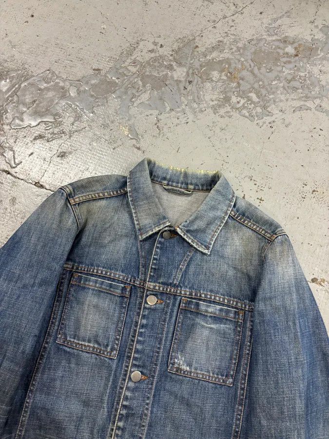 Prada AW2004 Prada Light Blue Denim Cargo Pocket Jacket Size US M / EU 48-50 / 2 - 5 Thumbnail