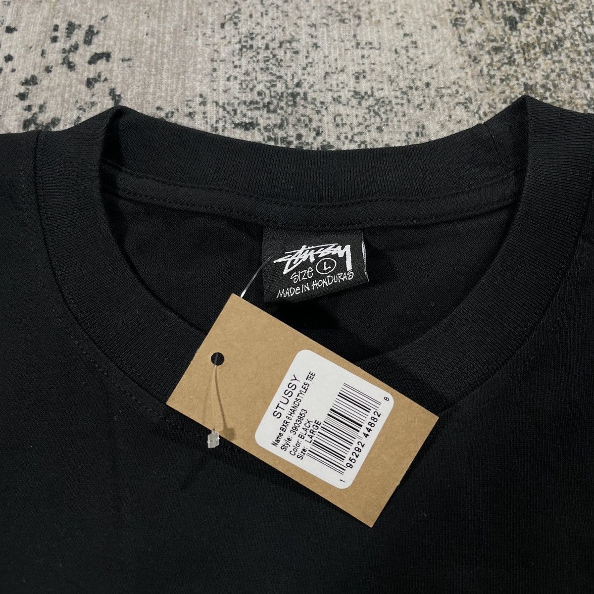 Born X Raised × Stussy STUSSY BXR 8 HANDSTYLE TSHIRT BLACK // LARGE Size US L / EU 52-54 / 3 - 3 Thumbnail