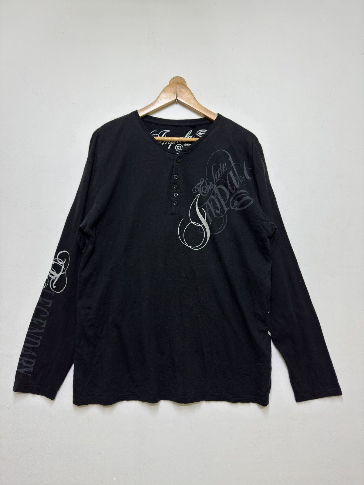 If Six Was Nine Impala Desperate Measures Graphic Tee Y2K Grunge Goth Fit Size US L / EU 52-54 / 3 - 2 Thumbnail