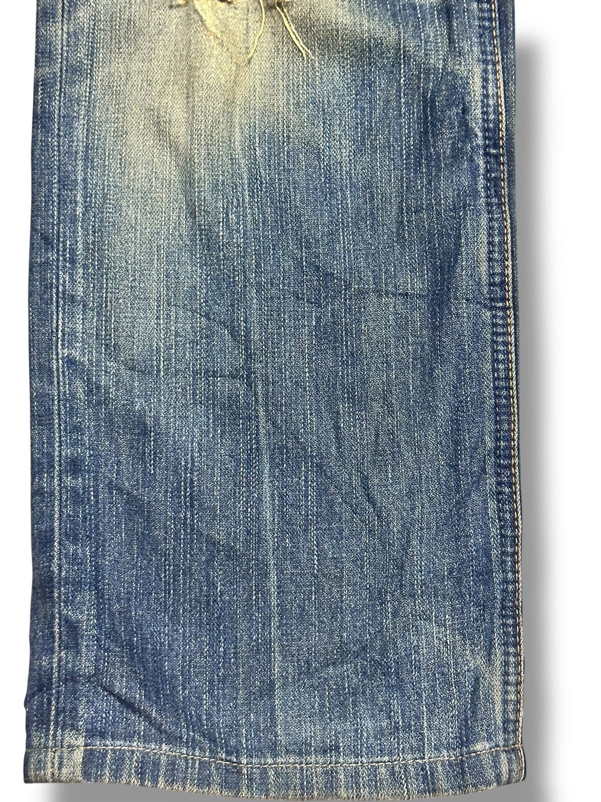 Wrangler Wrangler Vintage Distressed Baggy Loose Style With Mudwash Size US 33 - 10 Thumbnail