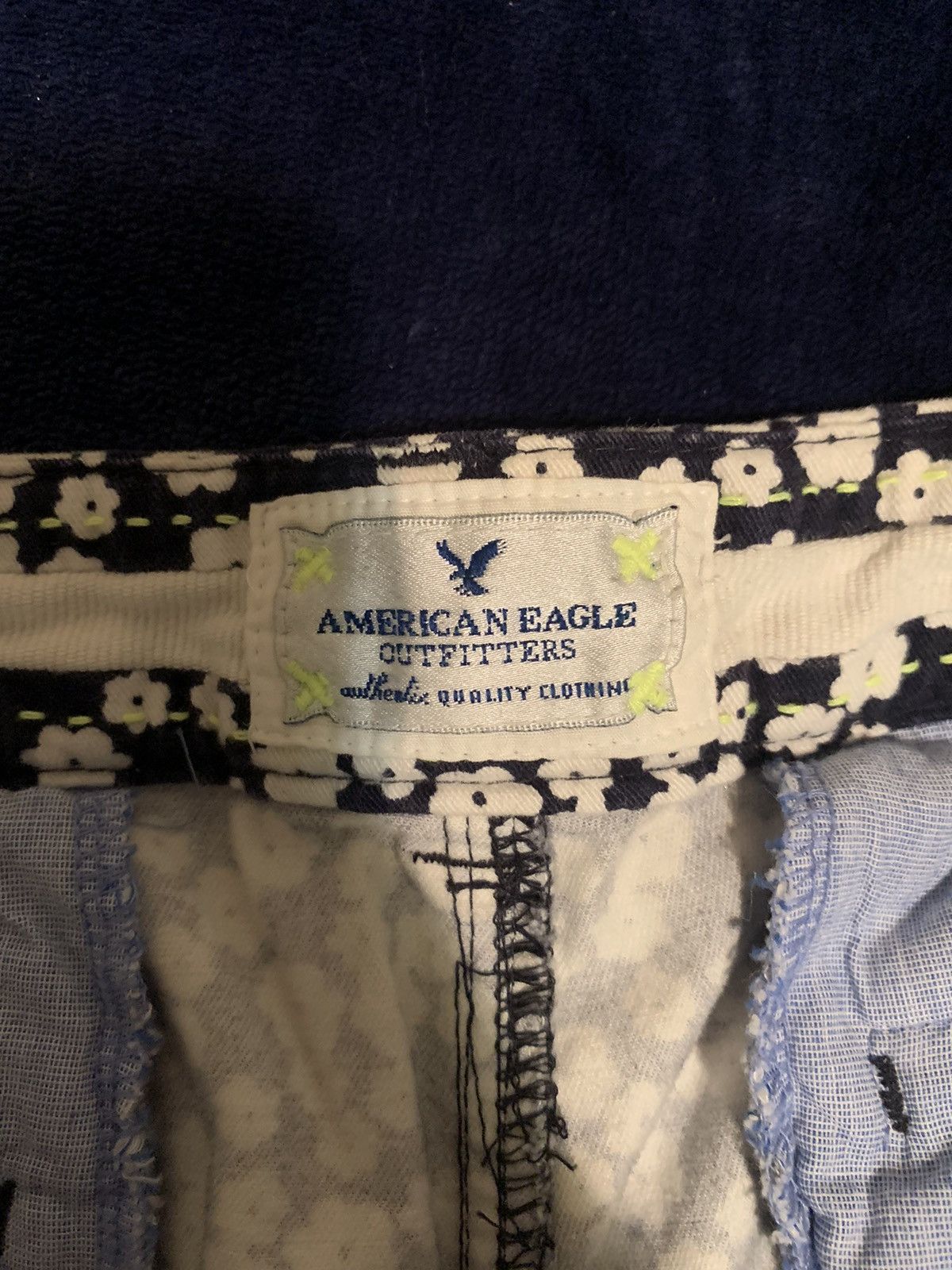American Eagle Outfitters × Vintage American Eagle Skirt Y2K Fashion Streetwear Flowers Indie Size 28" / US 6 / IT 42 - 2 Thumbnail