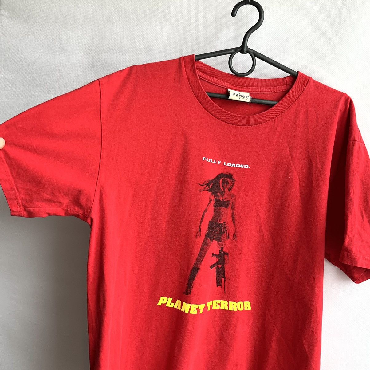 Expert Horror × Vintage Vintage Planet Terror Merch Shirt Rodrigues Tarantino Size US L / EU 52-54 / 3 - 8 Thumbnail