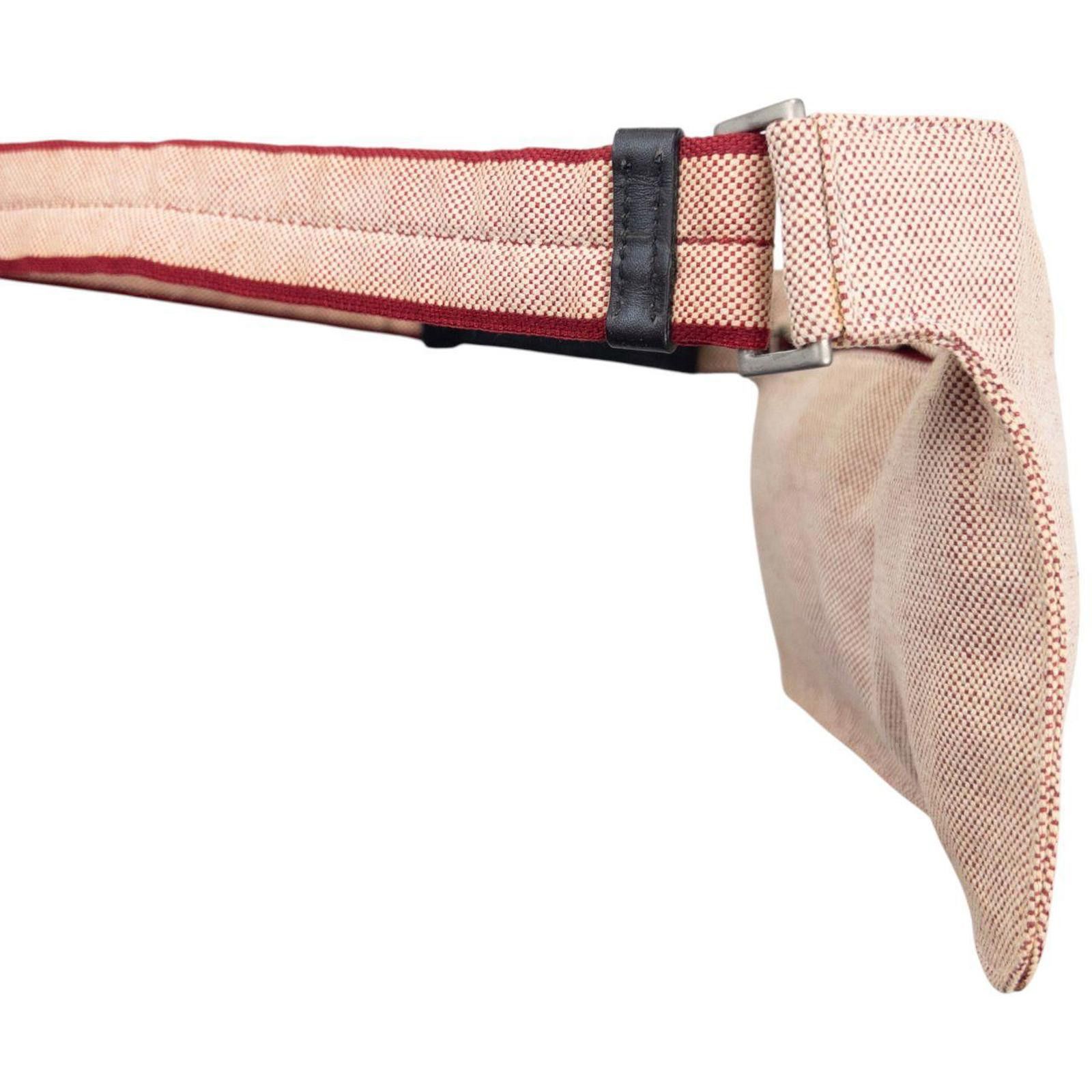Prada Vintage 199 Prada Canvas Waist Bag Size ONE SIZE - 3 Thumbnail