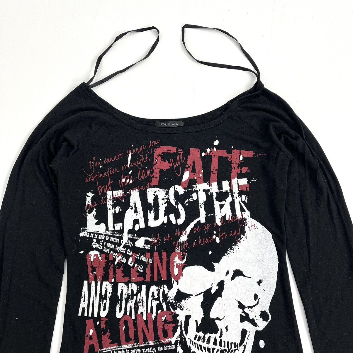 14th Addiction × If Six Was Nine × Japanese Brand Y2k Cornflake Skull Poem Punks Style LongSleeve Ifsixwasnine Size M / US 6-8 / IT 42-44 - 4 Thumbnail