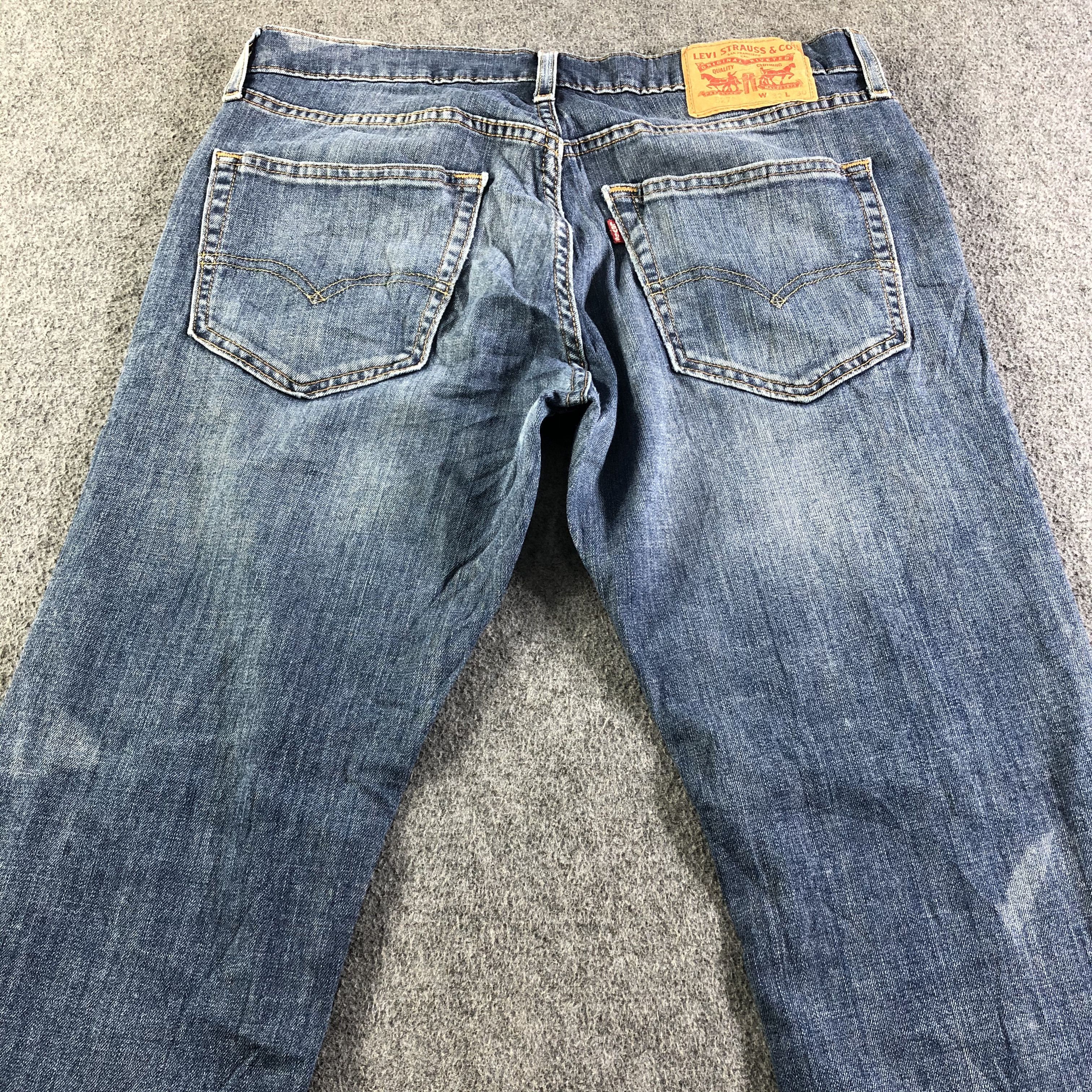 Levi's Vintage Blue Wash Levis 527 Flare Jeans-J4403 Size US 33 - 4 Thumbnail