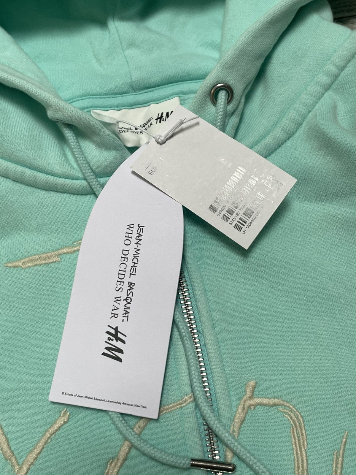 Who Decides War Who Decides War x Jean-Michel Basquiat x H&M ZIP UP HOODIE Size US L / EU 52-54 / 3 - 7 Thumbnail