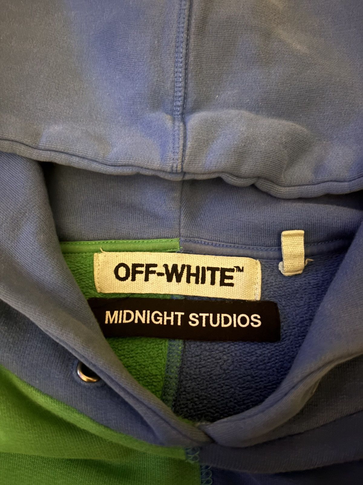 Midnight Studios × Off-White Off White Midnight Studios split hoodie Size US L / EU 52-54 / 3 - 3 Thumbnail
