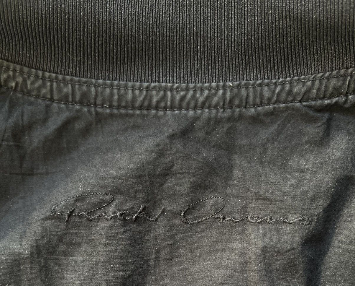 Rick Owens Rick Owens SS18 Asymmetric Flight Bomber Jacket (Black) Size S / US 4 / IT 40 - 9 Thumbnail