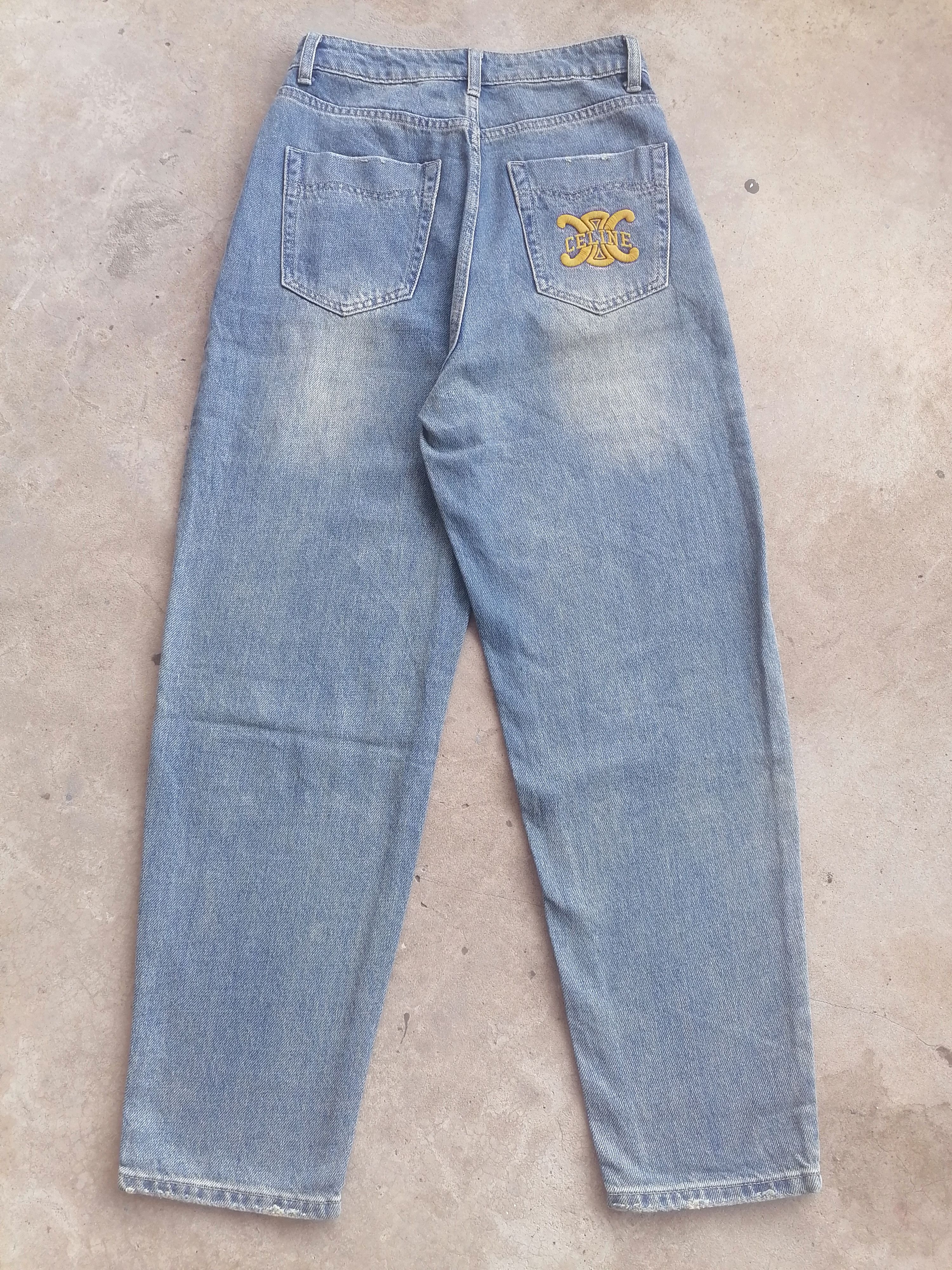Celine Vintage Celine Loose Jeans Size 26" / US 2 / IT 38 - 12 Thumbnail