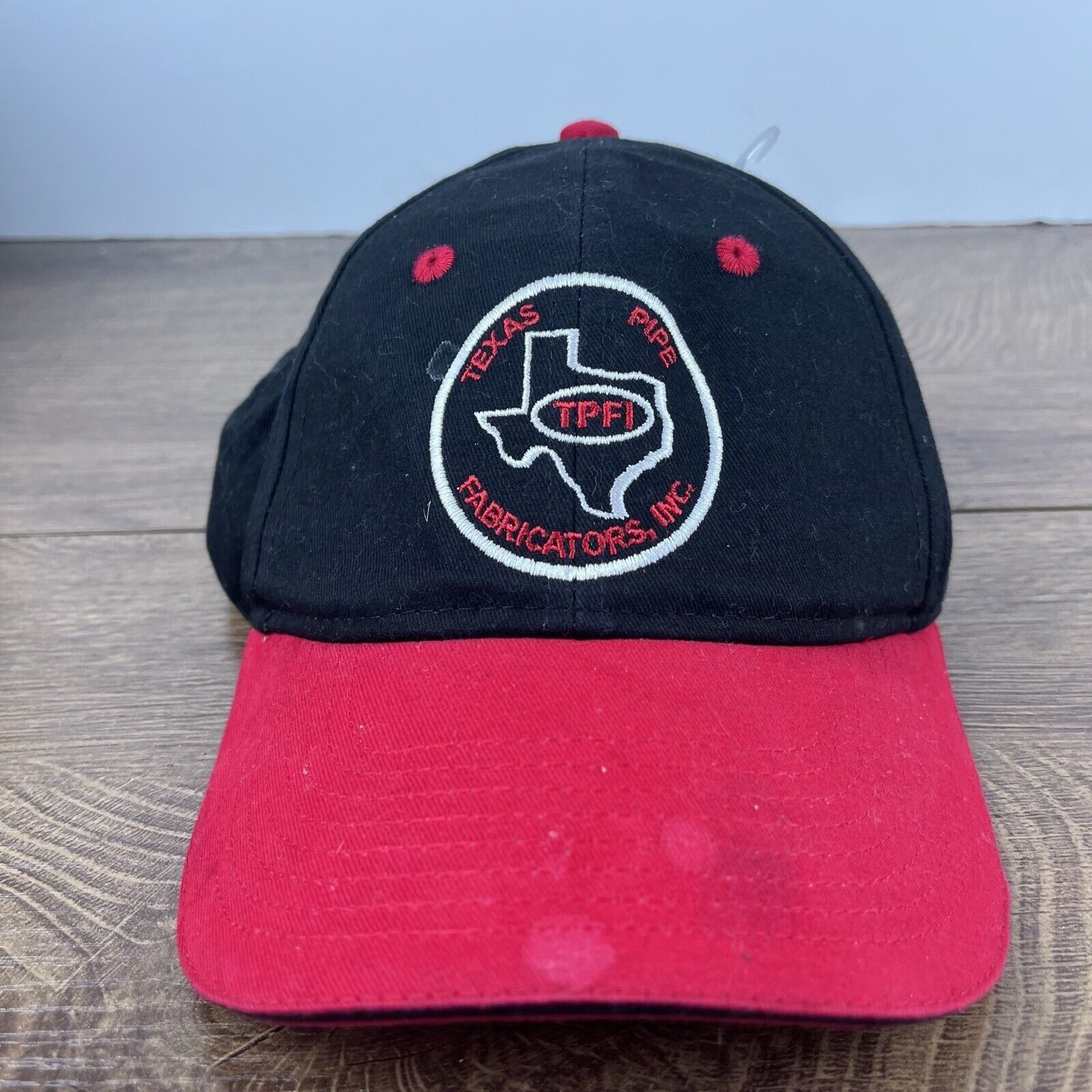 Other Texas Pipe Fabricators Hat TPFI Black Cap Hat Adjustable Hat Size ONE SIZE - 1 Thumbnail