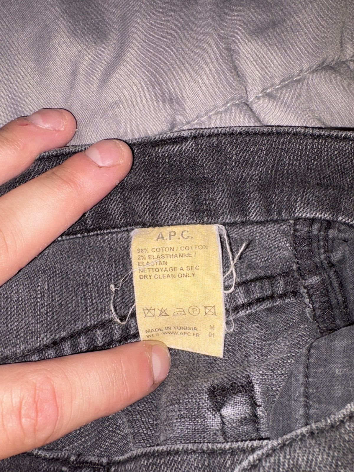 A.P.C. Black A.P.C jeans Size US 29 - 1 Thumbnail