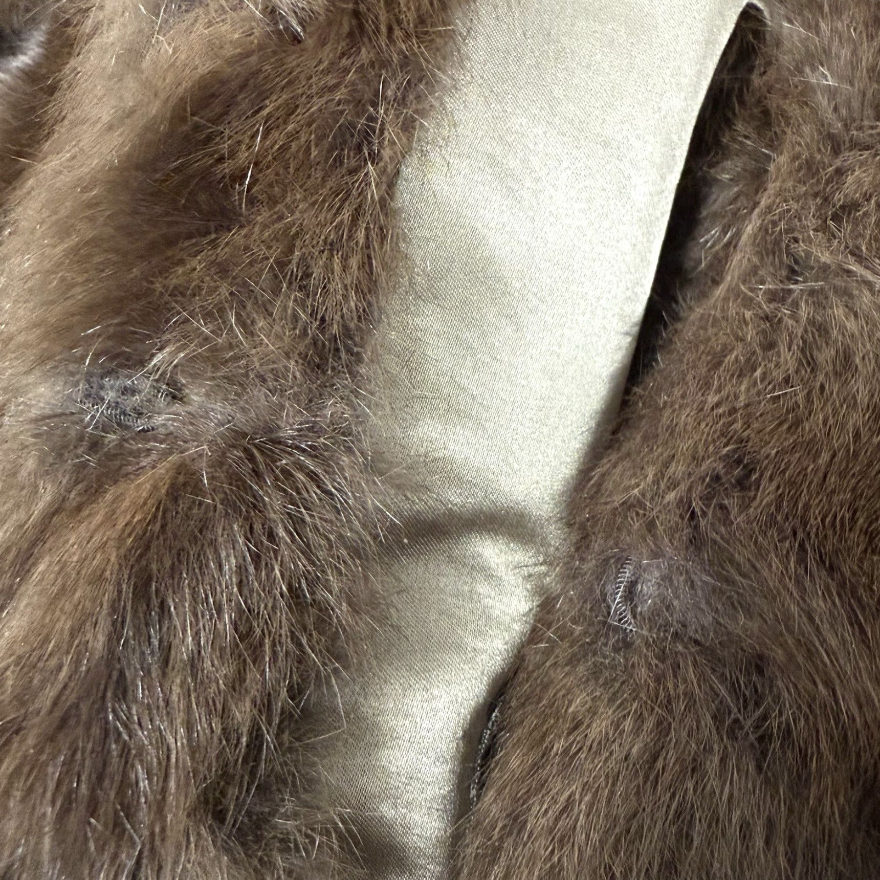 Vintage VINTAGE Harpers Furriers Mink STOLE S Womens Dark Brown Hook Closure Size S / US 4 / IT 40 - 7 Thumbnail