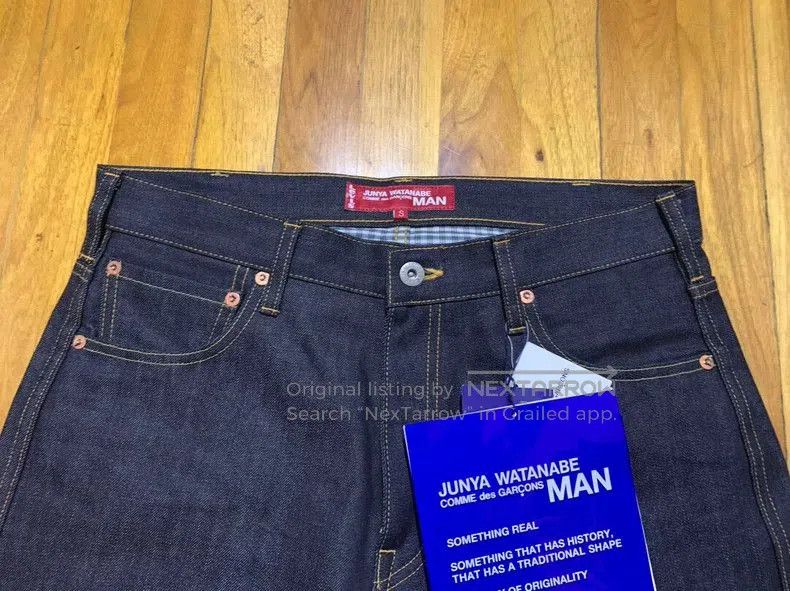 Junya Watanabe JUNYA WATANABE MAN x LEVIS Raw Denim Jeans. Size US 31 - 9 Thumbnail
