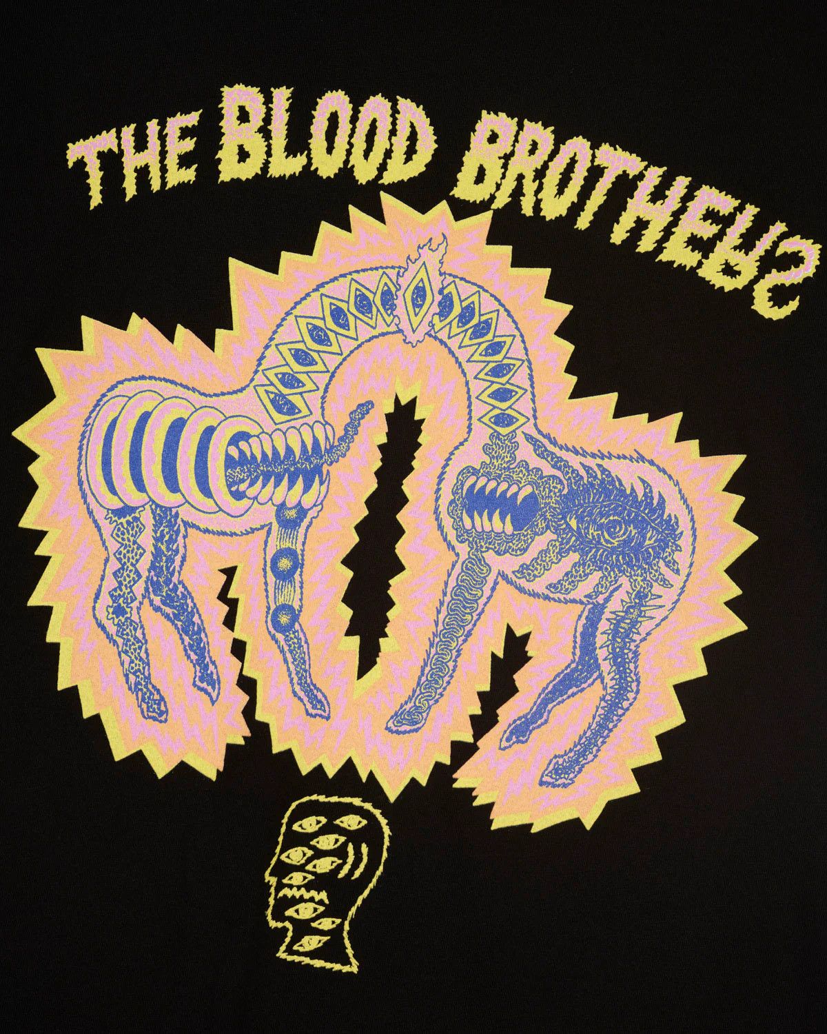 Band Tees × Brain Dead Brain Dead x Blood Brothers T-shirt Crimes Album Tee Size US XL / EU 56 / 4 - 2 Thumbnail