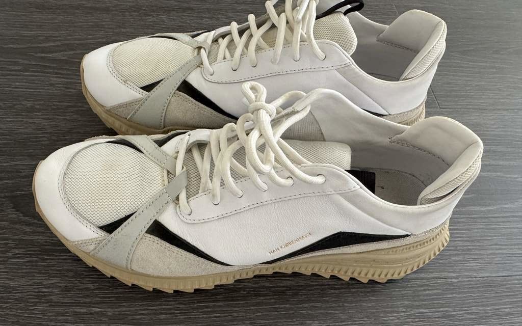 Han Kjobenhavn Han Kjobenhavn x Puma Avid Han White Safari Sneakers Size US 10 / EU 43 - 7 Thumbnail