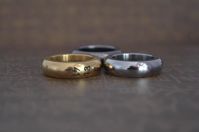 Jewelry New Trend Jewelry Rings Open Size Chrome Ring (Size 7-13) Size ONE SIZE - 2 Thumbnail