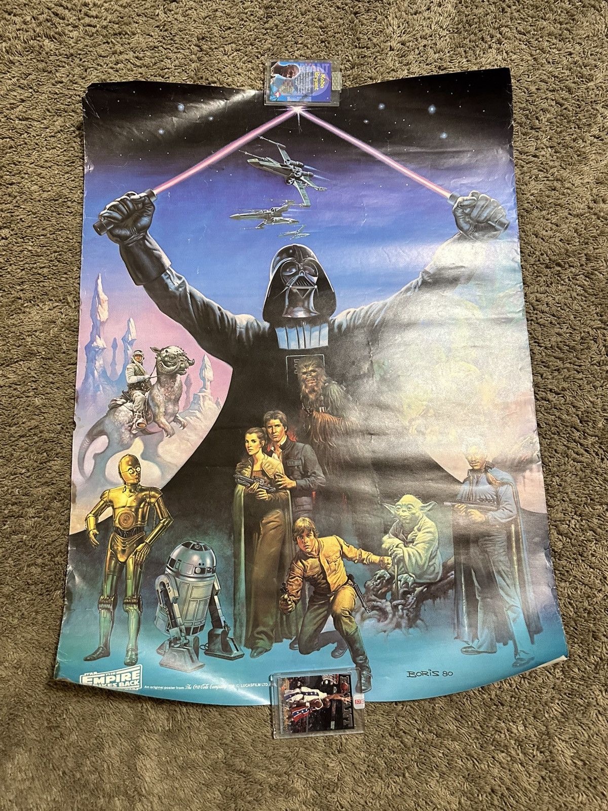 Star Wars Vintage Star Wars The Empire Strikes Back Poster 1980s Size US L / EU 52-54 / 3 - 1 Thumbnail
