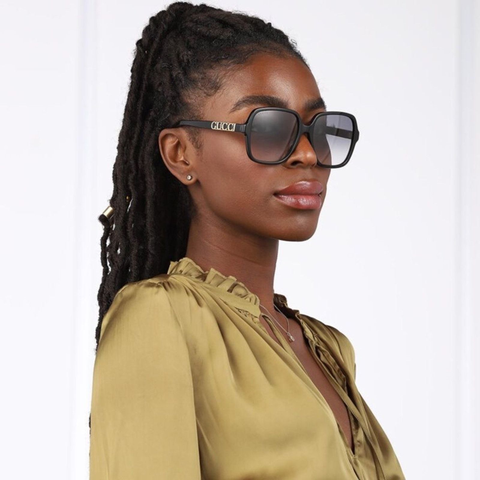 Gucci BRAND NEW GUCCI GG1189S 005 Violet/Brown Women Sunglasses Size ONE SIZE - 10 Thumbnail