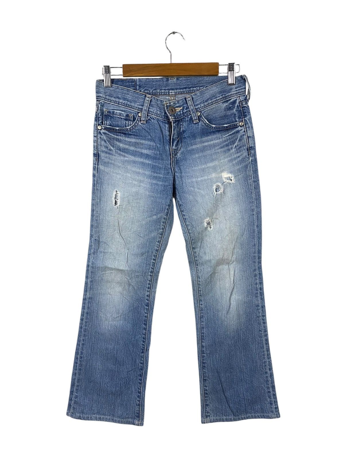 Levi's Vintage levis flared denim distressed Size US 28 / EU 44 - 1 Thumbnail
