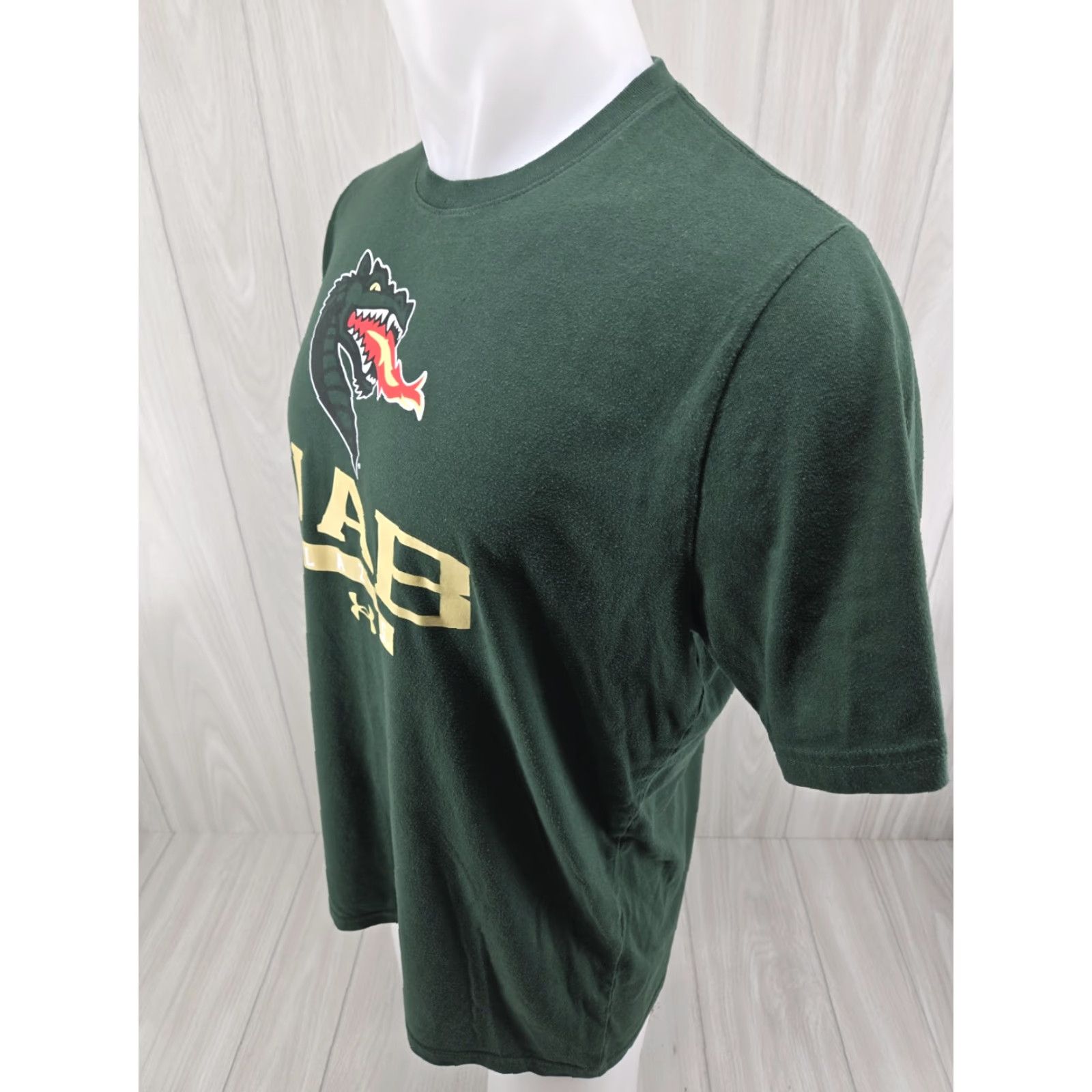 Under Armour UAB Blazers Under Armour Short Sleeve Shirt Men's Large Green Size US L / EU 52-54 / 3 - 5 Thumbnail