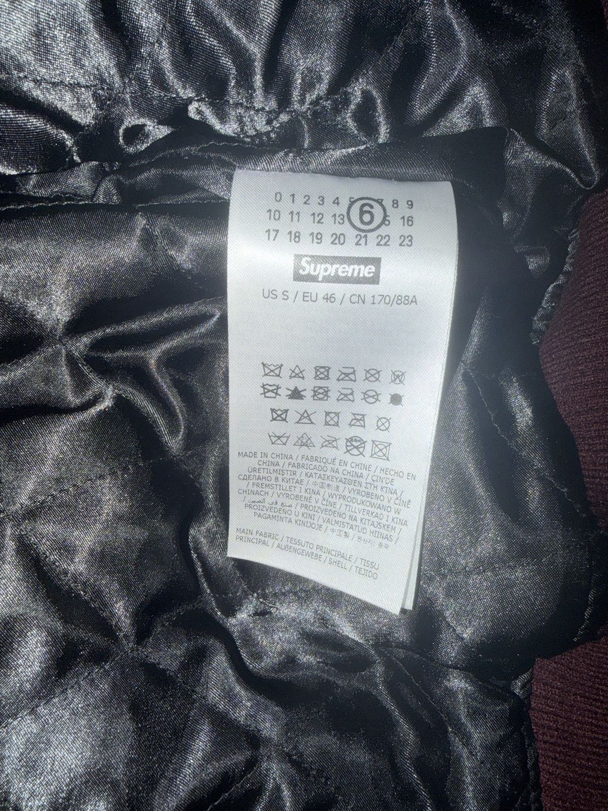 Maison Margiela × Supreme Supreme x MM6 Maison Margiela Varsity Jacket Size US S / EU 44-46 / 1 - 3 Thumbnail
