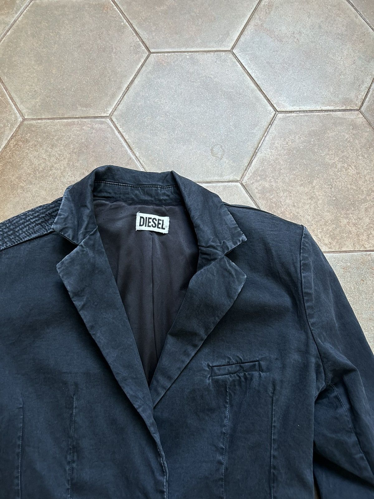 Y2K Diesel Jacket Military Style 2000s 00 vintage