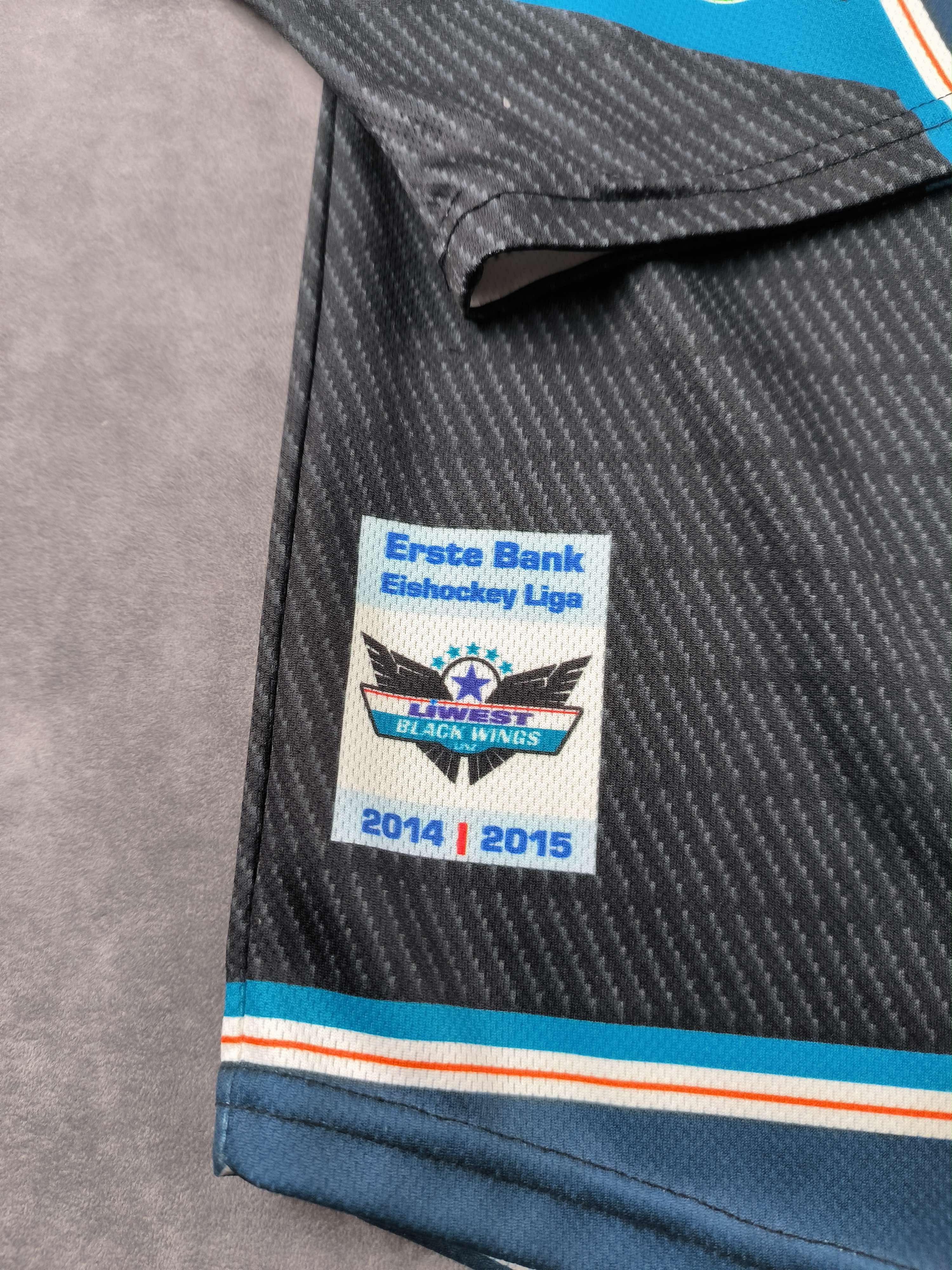 Other Black Wings Linz Michael Ouzas ice hockey jersey size L Size US L / EU 52-54 / 3 - 5 Thumbnail