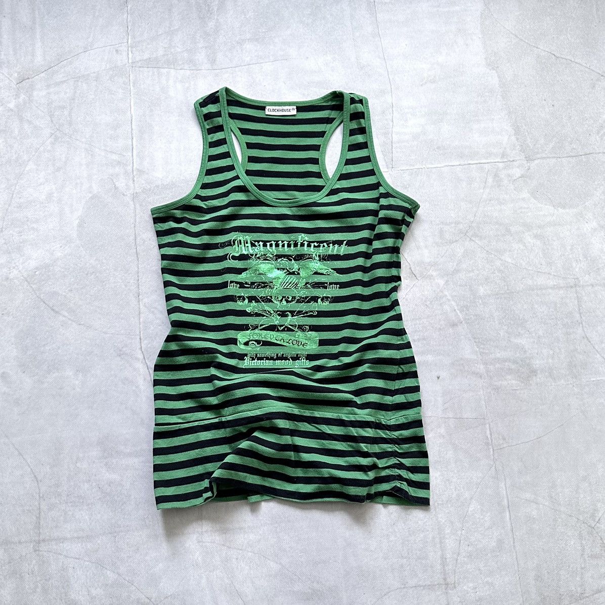 Hysteric Glamour × Undercover Striped Punk Skull Hysteric Glamour Style T Shirt Tank Top Size L / US 10 / IT 46 - 1 Thumbnail