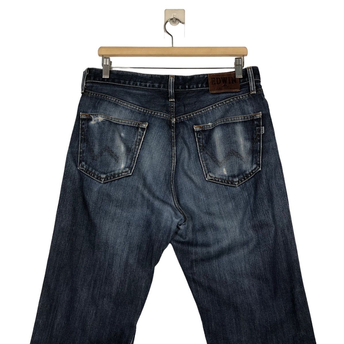 Edwin 🔥Vintage Edwin International Basic Jeans Size US 34 / EU 50 - 10 Thumbnail