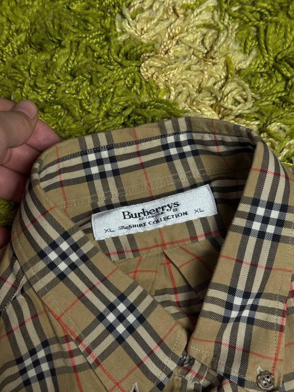 Burberry Burberry Nova Check Button Up Shirt Mens Size XL Size US XL / EU 56 / 4 - 4 Thumbnail