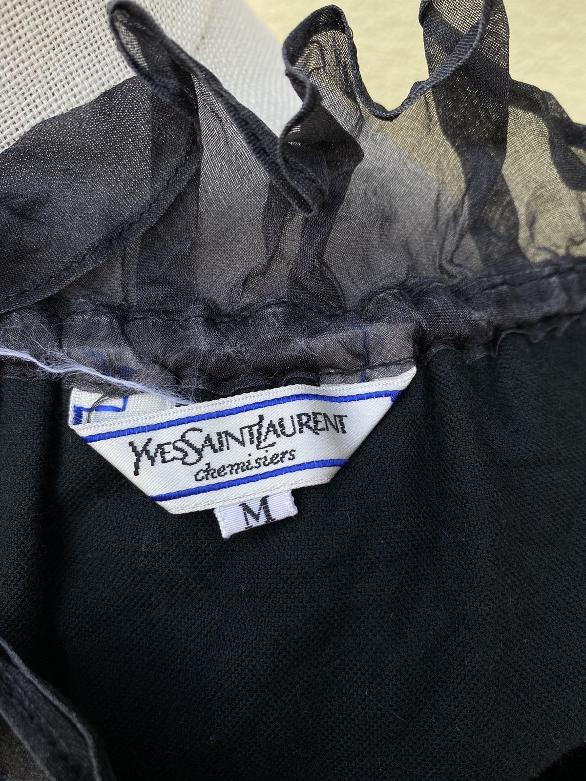 Vintage vintage 90s black velvet pull over Size M / US 6-8 / IT 42-44 - 7 Thumbnail