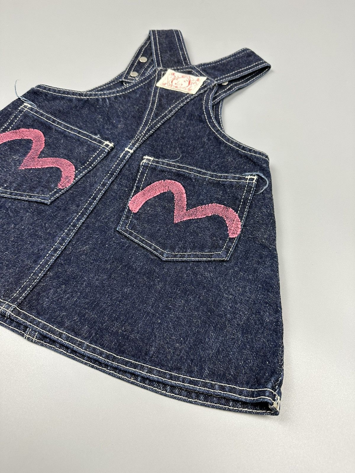 Evisu 🔥RARE SICK🔥 Evisu Kizzu Mini Dress For Kids Size XXS / US 00 / IT 34 - 4 Thumbnail