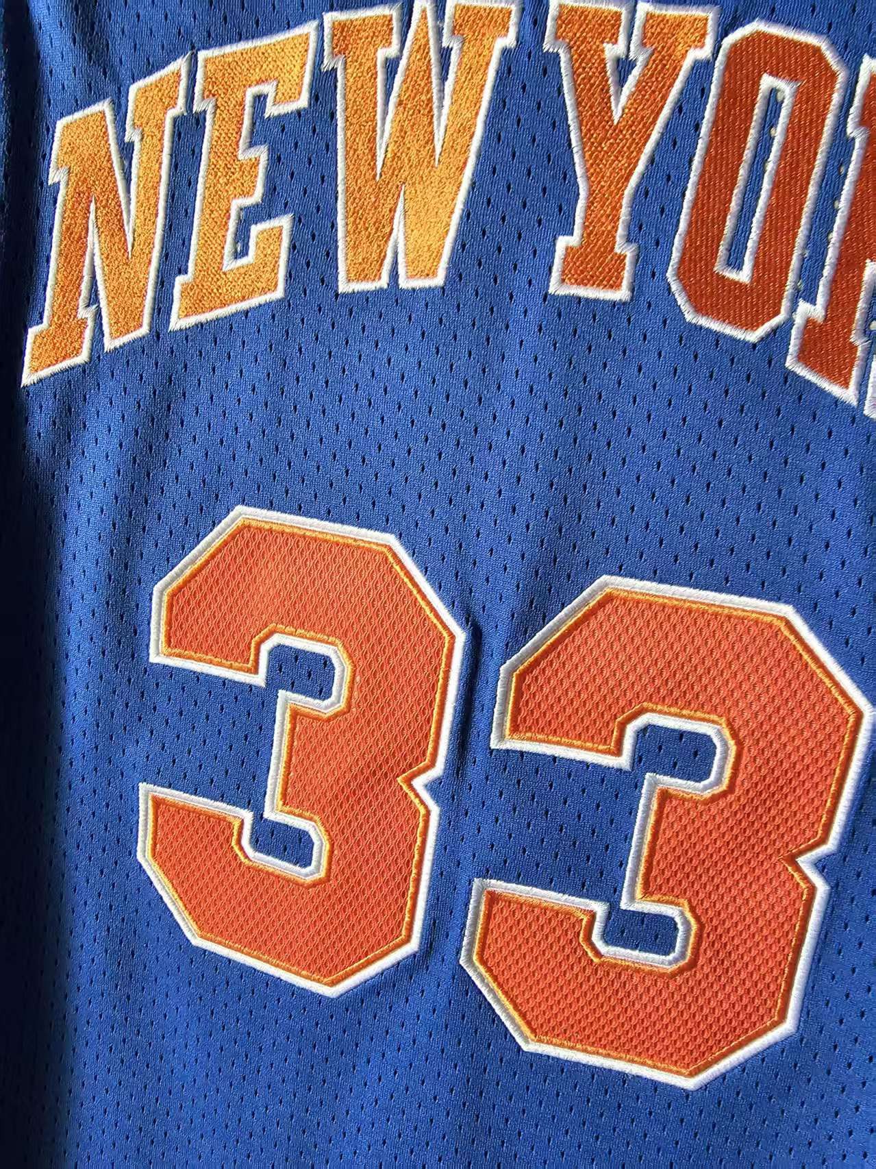 NBA Patrick Ewing Jersey New York Knicks 33 Double Stitched Size US XL / EU 56 / 4 - 3 Thumbnail