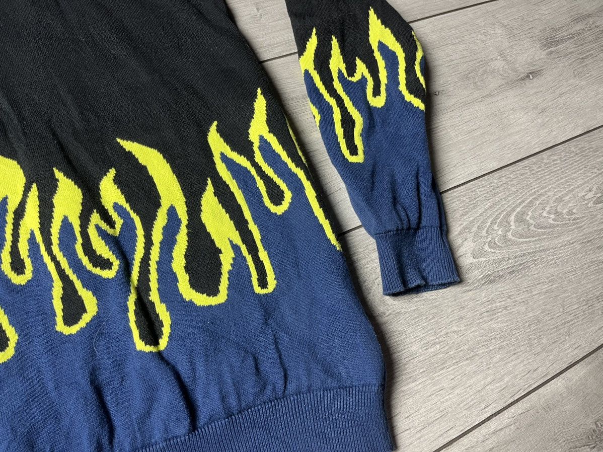 Japanese Brand Japanese sweater flame print size XXLARGE Size US XXL / EU 58 / 5 - 3 Thumbnail