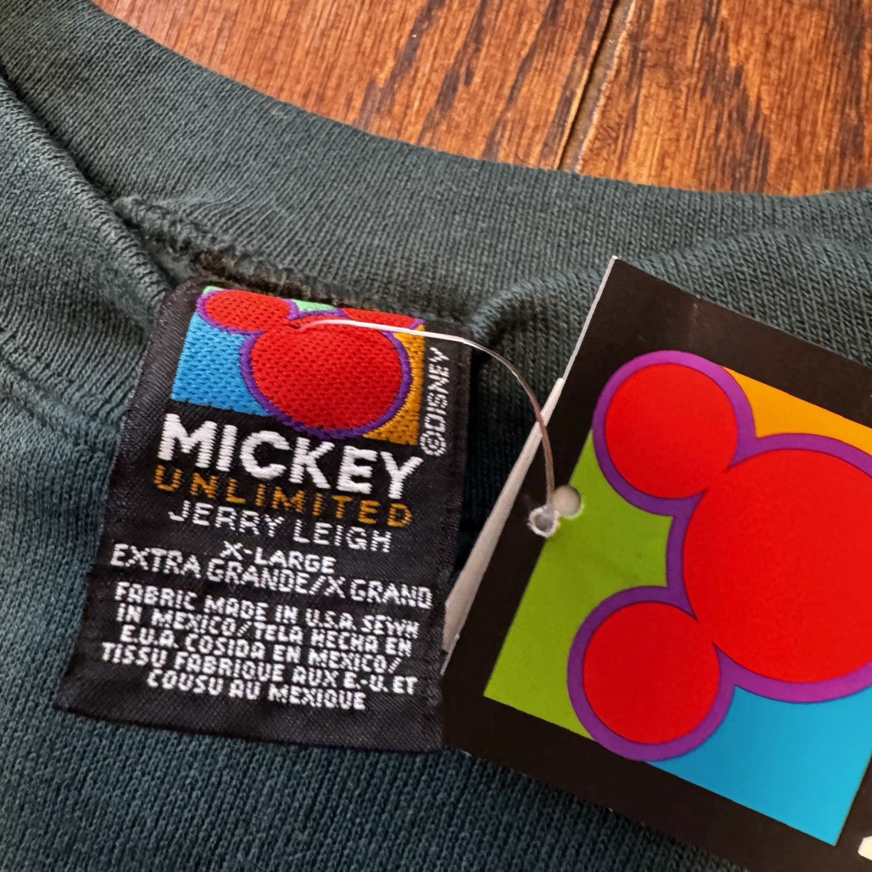 Disney VINTAGE Disney Mickey Mouse Sweatshirt USA Made Pluto American Classic Sweatshirt XL Men Green Logo 90s Retro Cartoon Size US XL / EU 56 / 4 - 5 Thumbnail