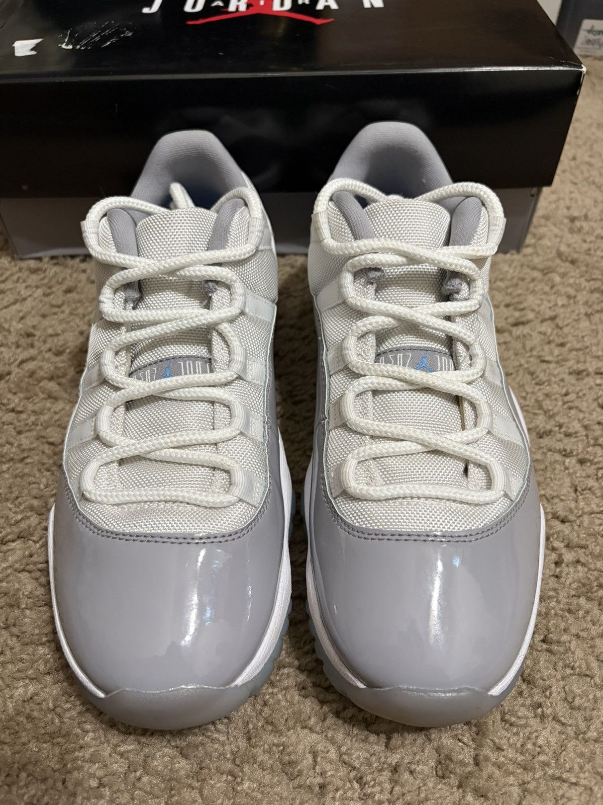 Size 8 - Jordan 11 Low Cement Grey (AV2187-140)