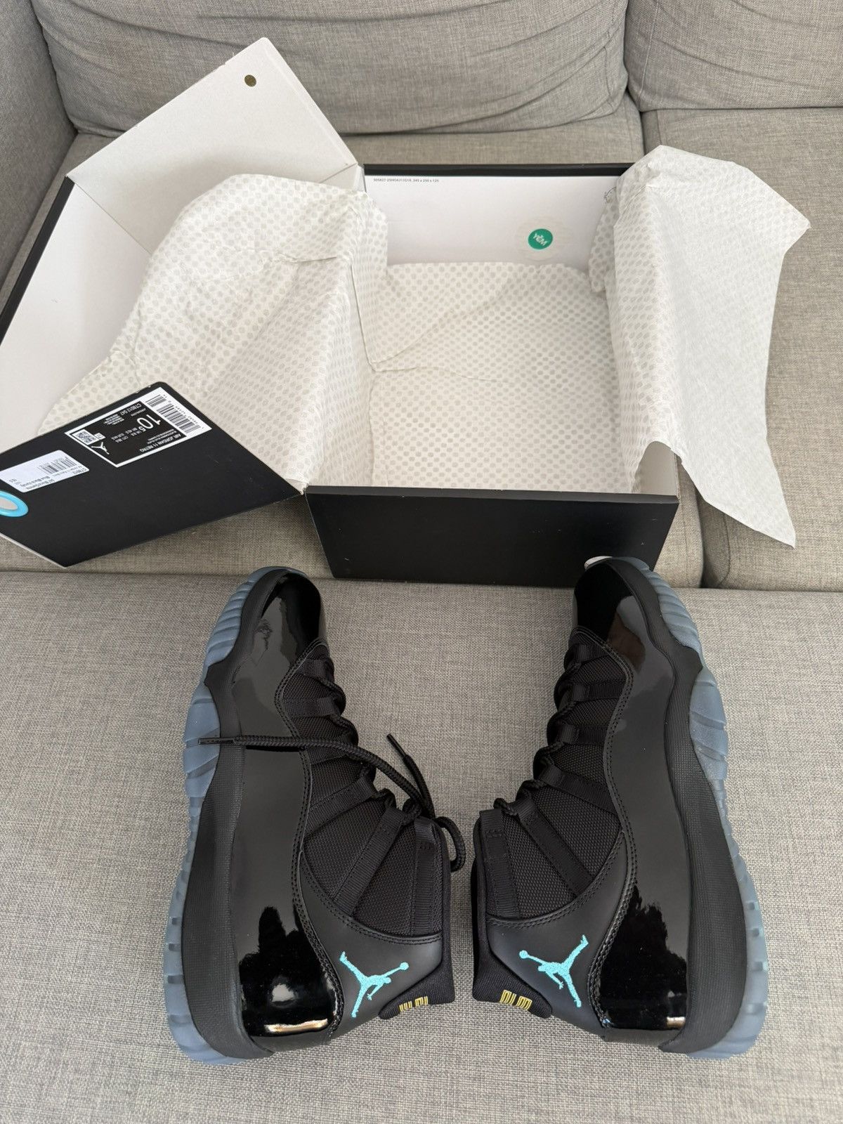 Jordan Brand Jordan 11 Gamma blue Size US 10.5 / EU 43-44 - 4 Thumbnail