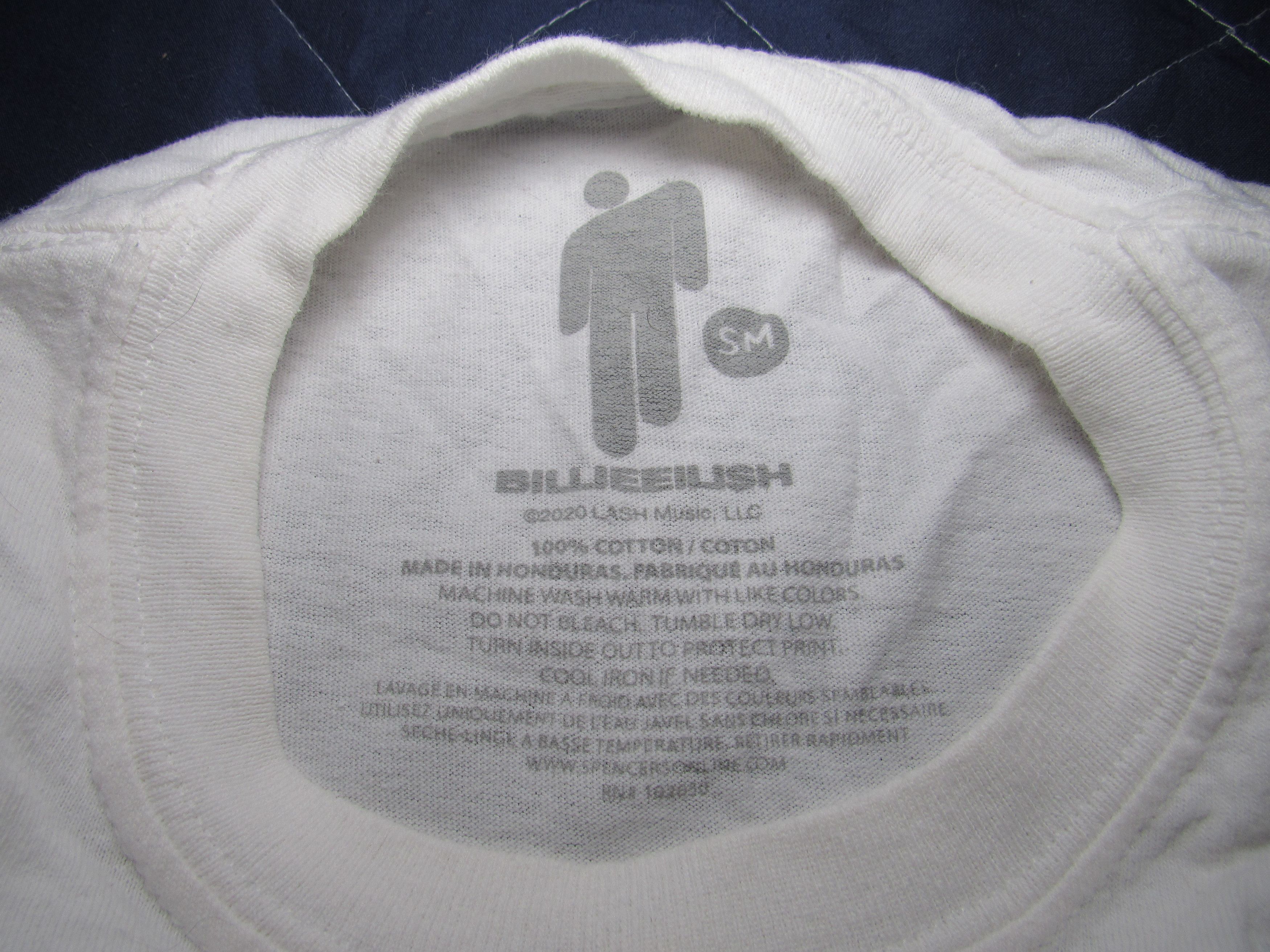 Billie Eilish Billie Eilish White Design T-Shirt Size S / US 4 / IT 40 - 3 Thumbnail