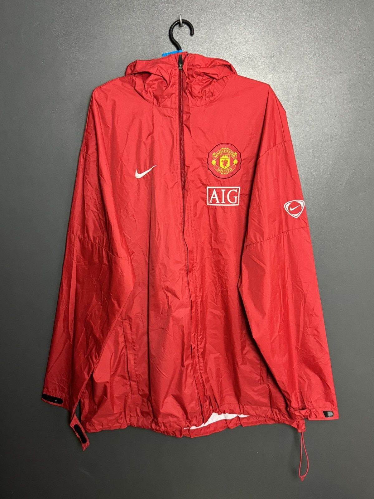 Nike Manchester United 08/09 Training Football Jacket Size US XXL / EU 58 / 5 - 1 Thumbnail