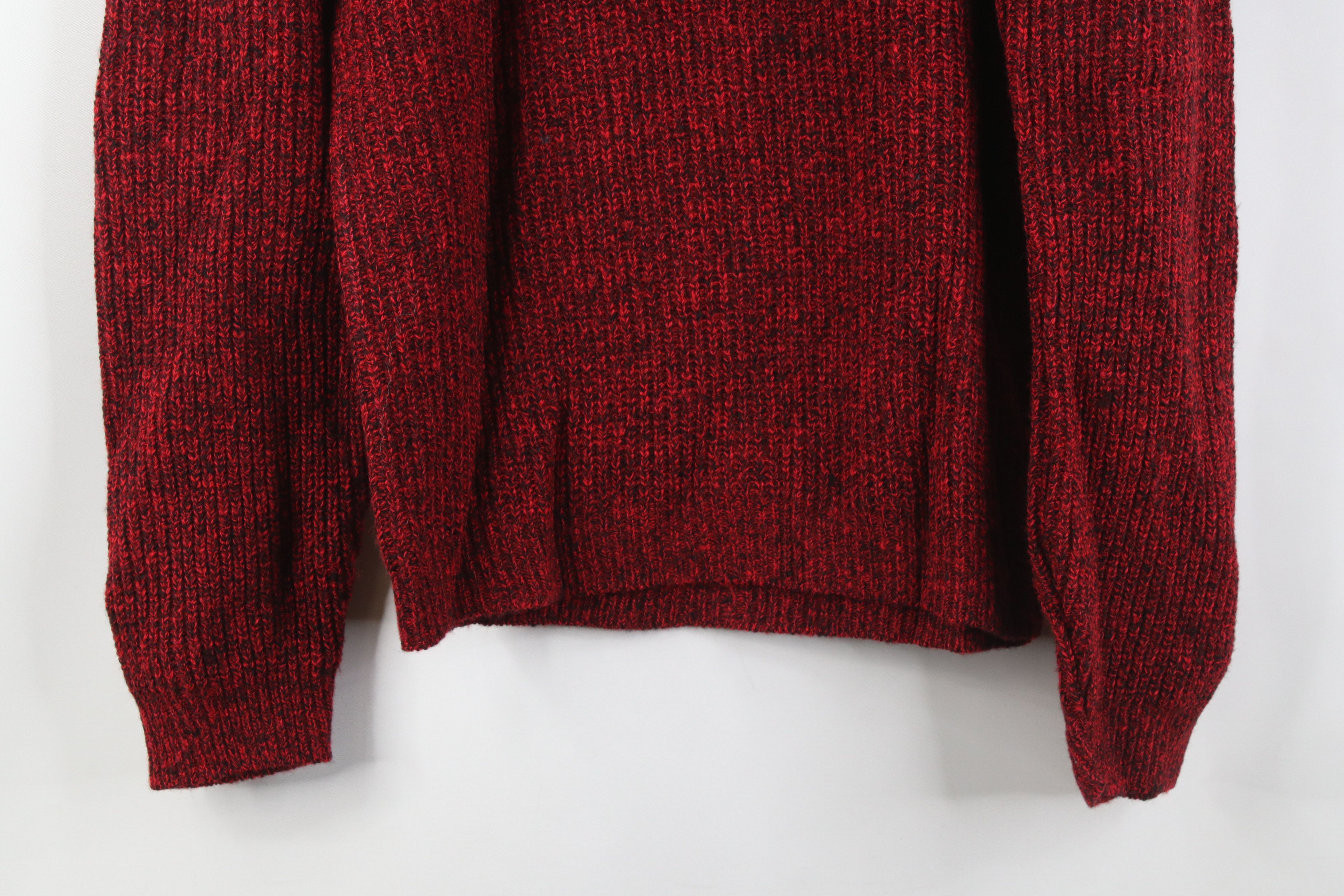 Vintage Vintage 80s 90s Streetwear Knit Crewneck Sweater USA Red Size S / US 4 / IT 40 - 11 Thumbnail