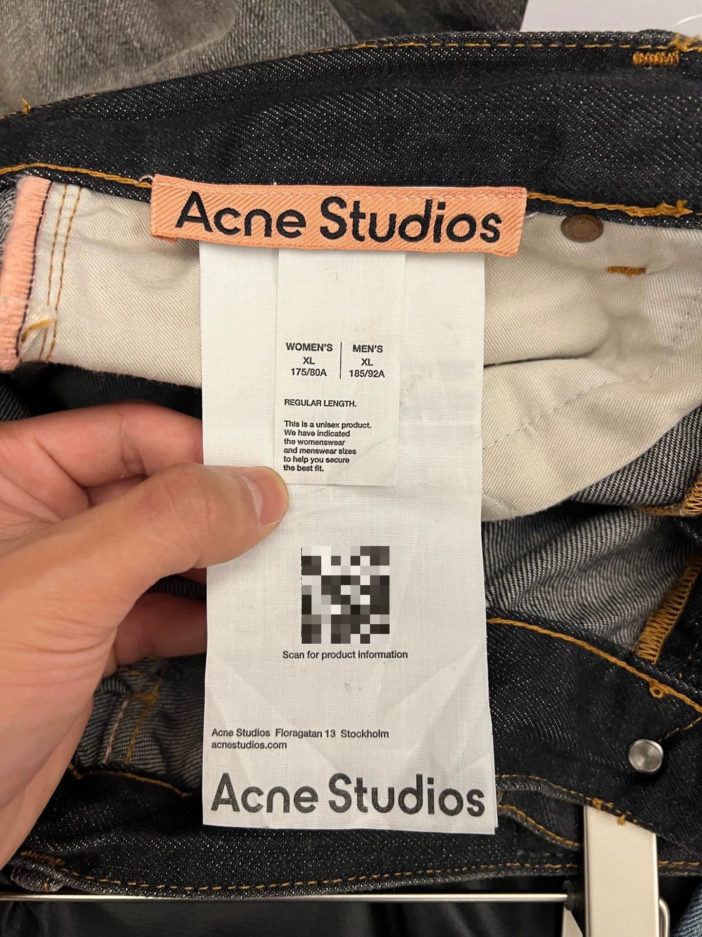 Acne Studios Acne SS25 1981 Washed Low-Rise WideLeg Unisex XL Jeans Size 30" / US 8 / IT 44 - 4 Thumbnail