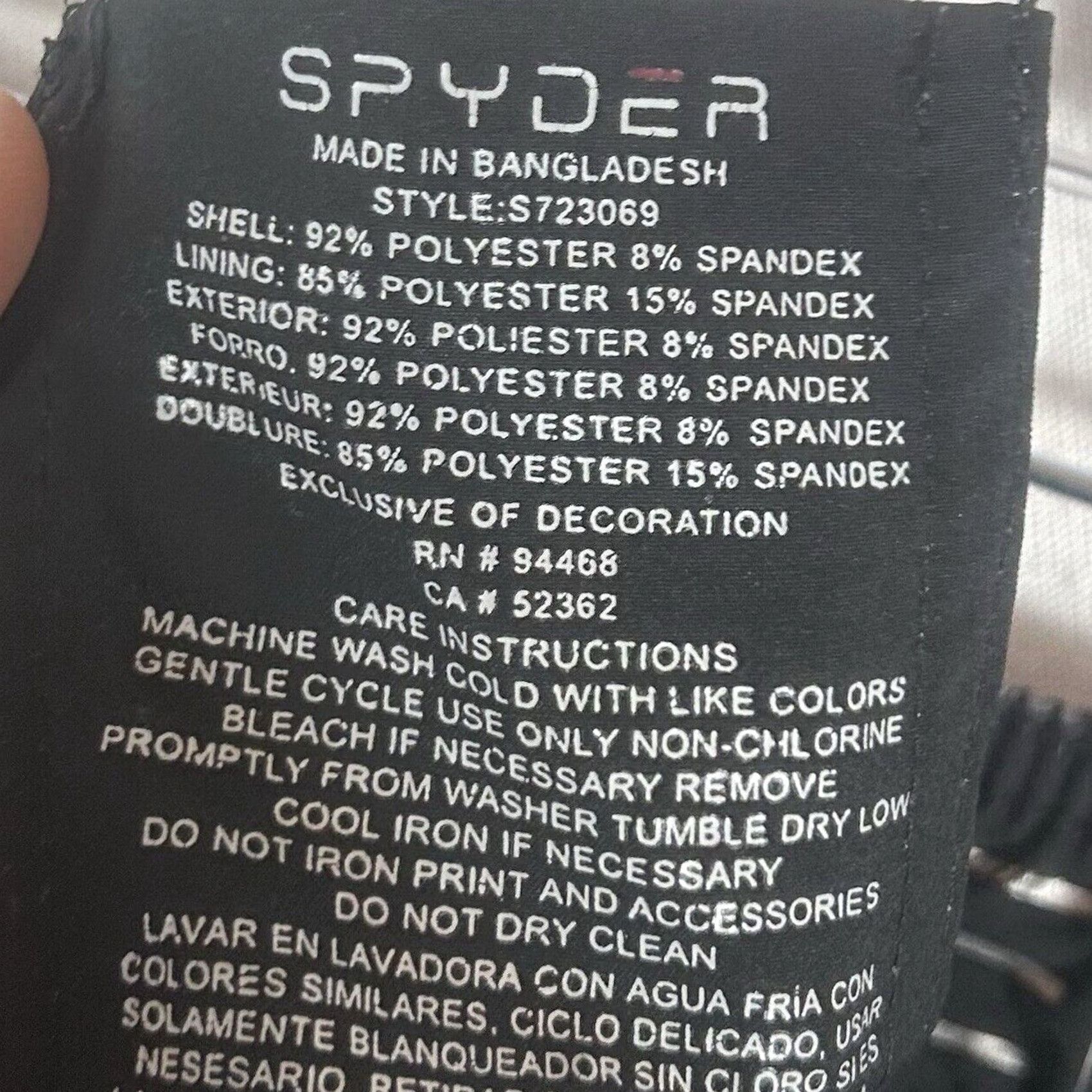 Spyder Spyder Athletic Swim Trunks Mens Large Gray Lined Board Shorts Surf Pockets Size US 33 - 7 Thumbnail