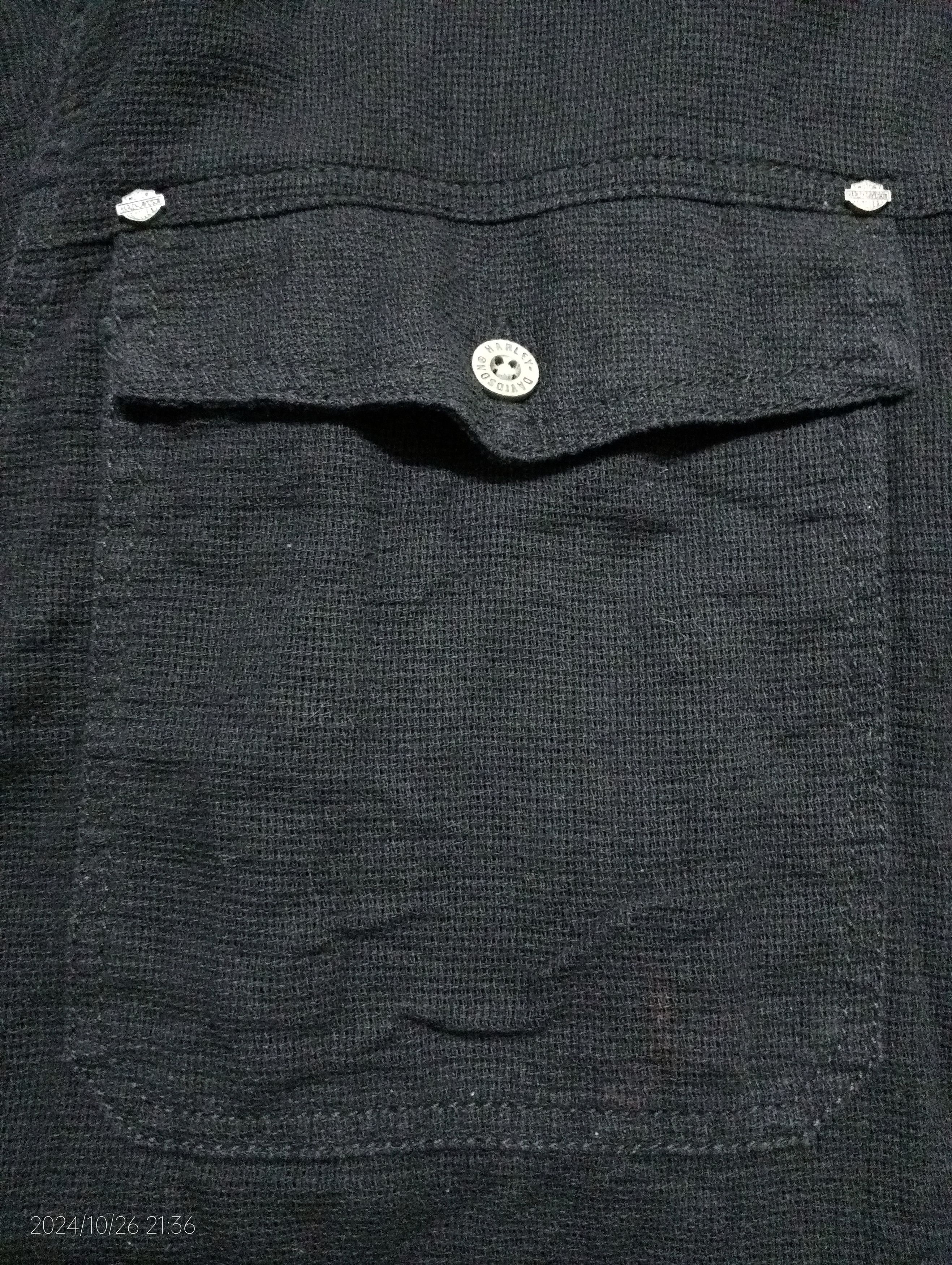 Harley Davidson VTG Harley-Davidson Embroidery Button Up Long Sleeve Shirt Size US XL / EU 56 / 4 - 16 Thumbnail